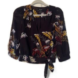 Madewell Floral Blouse (XS)